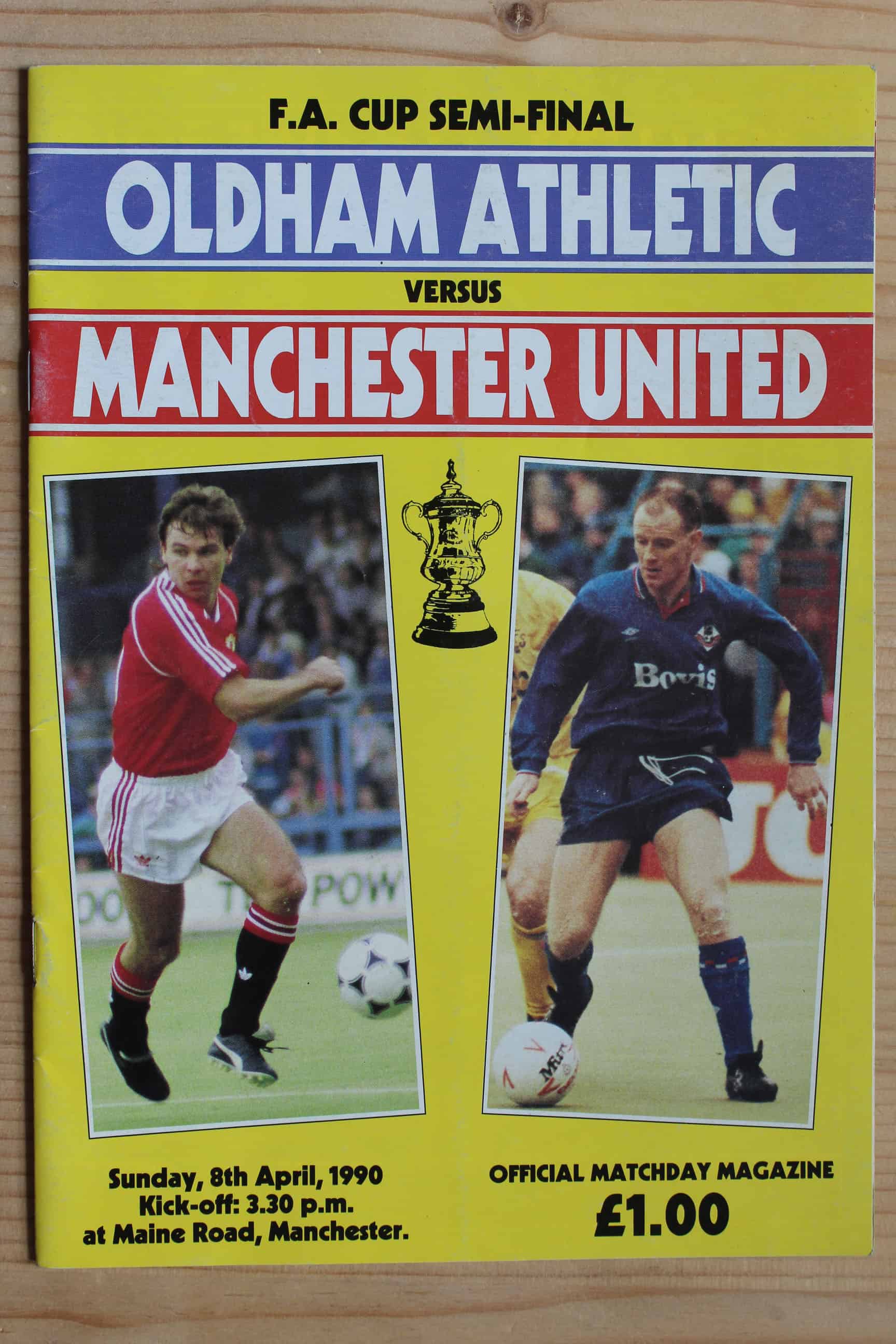 Oldham Athletic FC v Manchester United FC